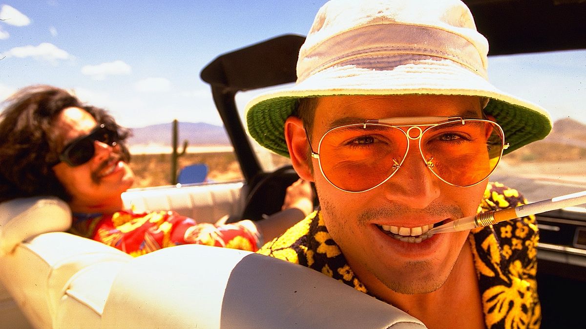 A still from the movie, "Fear and Loathing in Las Vegas."